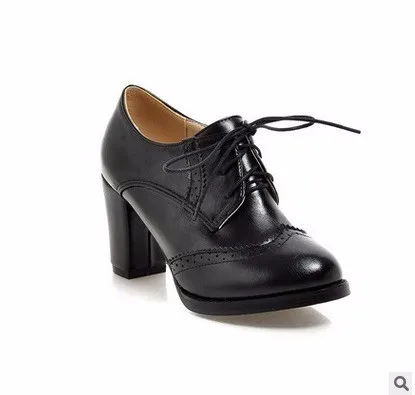 Женские ботинки с острым носком на толстом квадратном каблуке размеры 34 43|high heels