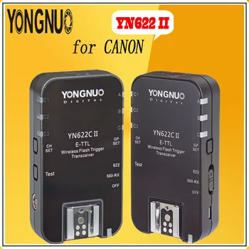 

YONGNUO YN622C II YN-622-C Wireless ETTL Flash Trigger Transmitter YN622C II with High-speed Sync HSS 1/8000s for Canon camera