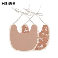 Детские нагрудники Бандана с помпонами, нагрудники для новорожденных мальчиков и девочек, водонепроницаемый слюнявчик для полотенец, цветочный кормящая бандана шарф для малышей