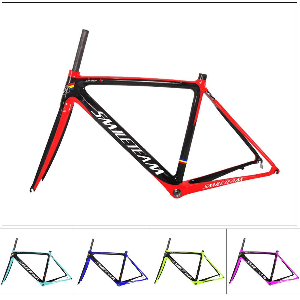 Buy Smileteam Full Carbon Road Bicycle Frame Bike