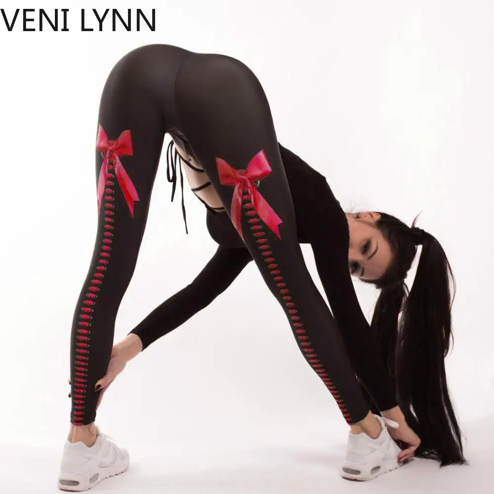 VENI LYNN 2018 леггинсы для фитнеса спортивные Леггинсы бега женщин белые штаны с