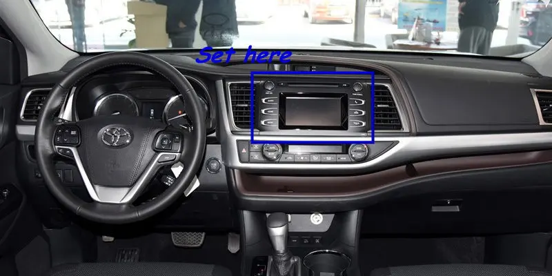 Liandlee для Toyota Highlander 2013~ автомобильный радиоприемник для Android плеер с gps-навигатором карты HD Touch стерео медиа ТВ Мультимедиа без cd dvd