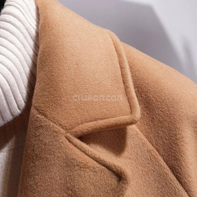 Новое Осеннее зимнее Короткое шерстяное пальто женское пальто корейский стиль шерстяное пальто модное элегантное шерстяное пальто с регулируемой талией