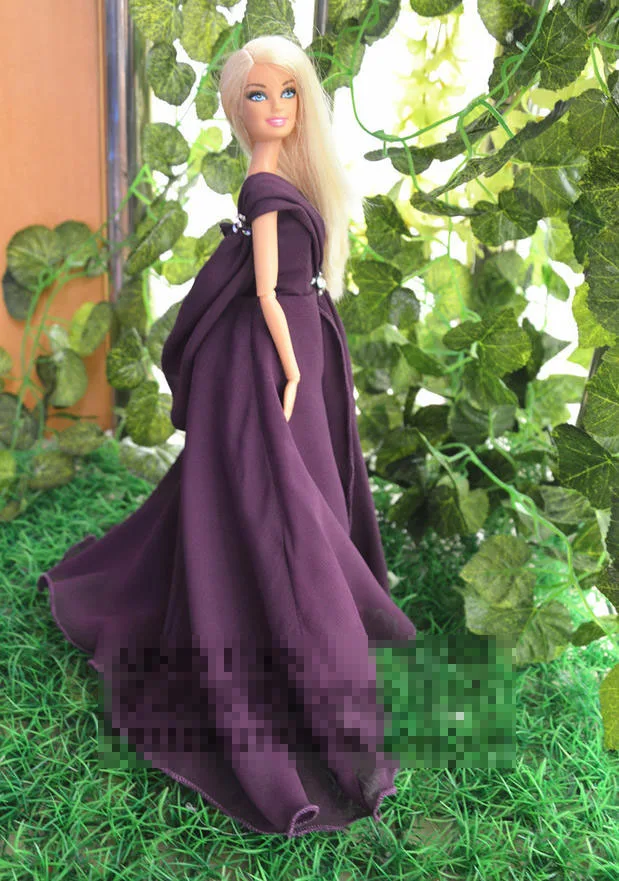 Автономный дизайн ручной работы платье кукла аксессуары вечернее платье одежда для BB кукла BBI260