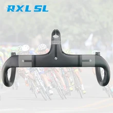 Углеродистая рукоятка для дорожного велосипеда RXL SL велосипедный руль встроенный вынос руля 28,6 мм UD матовый 400/420/440 мм, руль для городского велосипеда