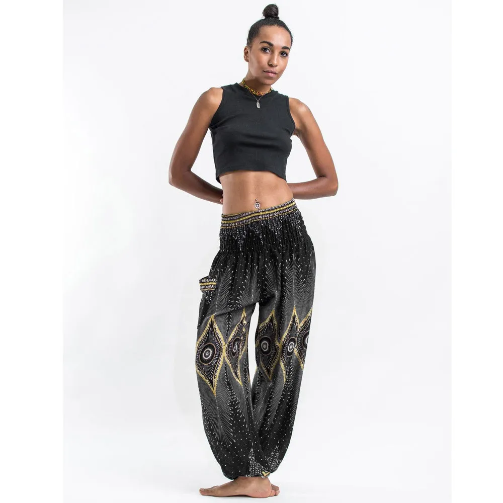 

2019 Women Pants Printed New Boho Pants Flare High Elastic Waist Vintage Soft Stretch Ethnic Style Bell Bottom Hippie Pants #T
