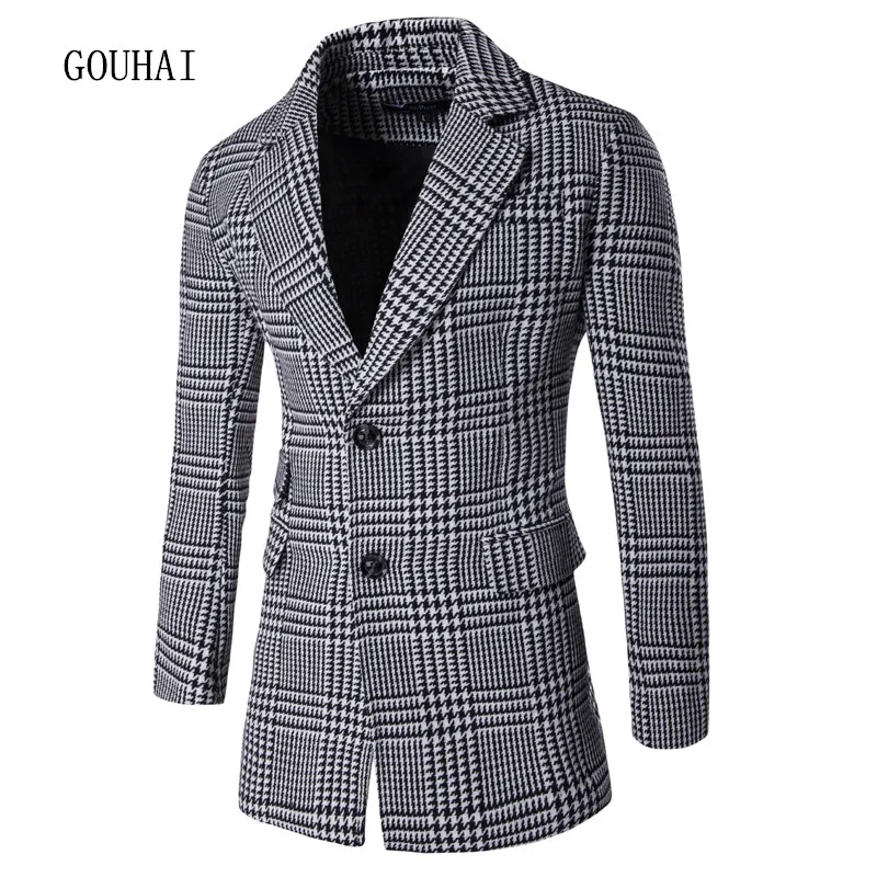 Online Buy Wholesale plaid peacoats from China plaid