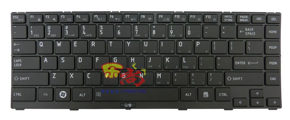 

New Replacement FOR TOSHIBA Tecra R840 R940 US laptop keyboard