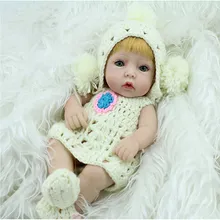 Soft Silicone Reborn Doll 28cm Vinyl Girl Doll Realistic Reborn sleep lovely Baby Doll play house toy for Children Birthday Gift Soft Silicone Reborn Doll 28cm Vinyl Girl Doll Realistic Reborn sleep lovely Baby Doll play house toy for Children Birthday Gift