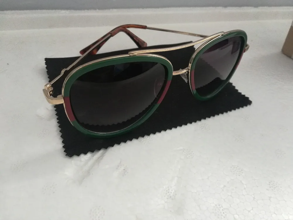 2018 Oversized Square G RED G reeg Sunglasses Women Brand Designer Multi Sun Glasses For Women Eyewear Ladies Goggles Shades