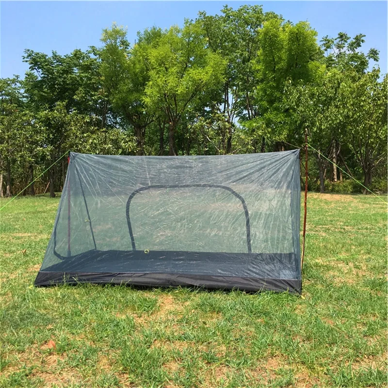 Portable Ultralight Camping Tent Summer Anti Mosquito Mesh 1 2 Person