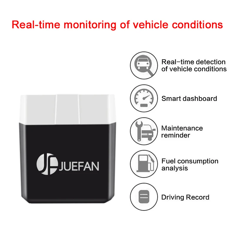 Elm327 Bluetooth ELM 327 V2.1 OBD2 адаптер для Android или IOS сканер Torque Code Reader диагностический