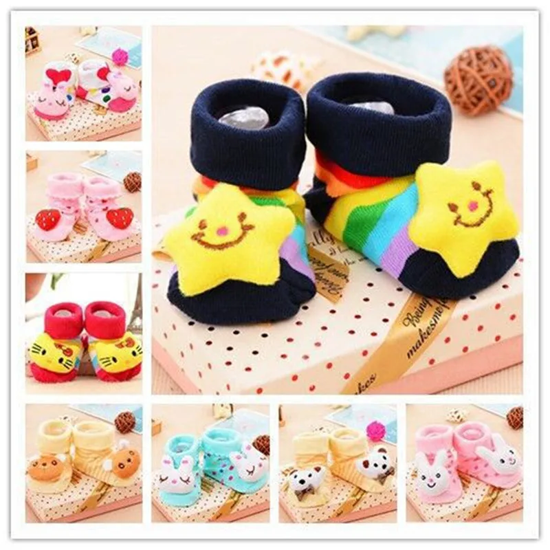 

0-9 mouth new baby boy girl cotton socks