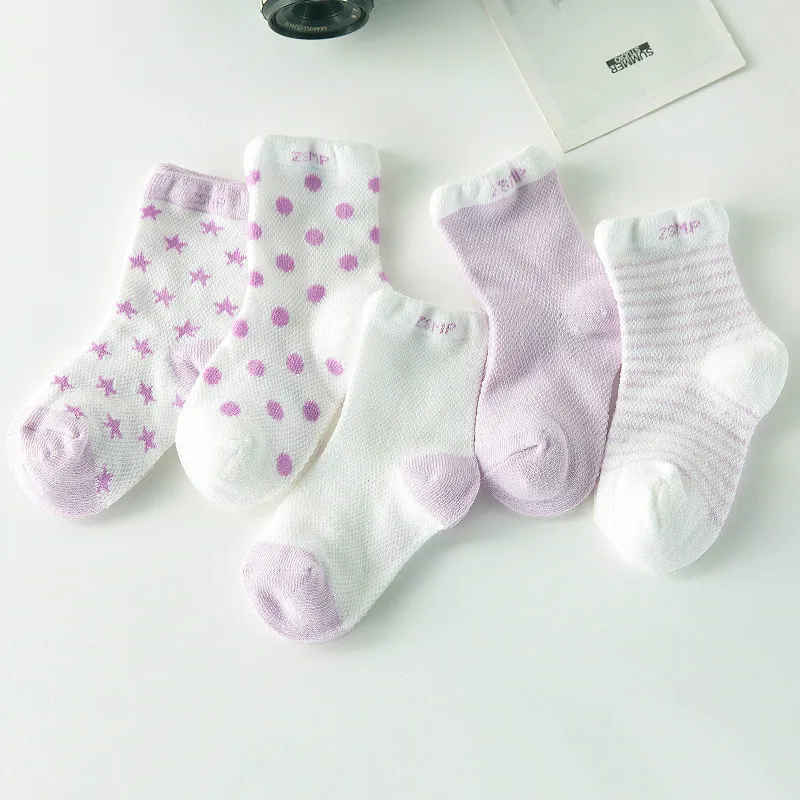 5 пар Детские хлопковые носки с мультяшным принтом|baby socks newborn|baby sockssocks newborn |