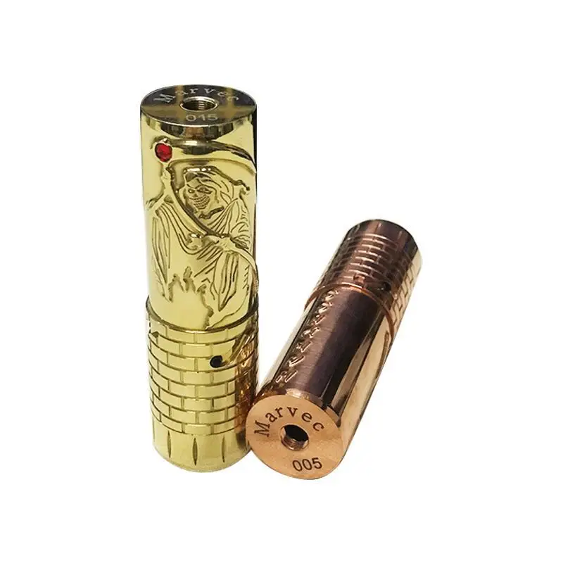

Original Marvec Hardess Mod Electronic Cigarette 510 Thread Mechanical Mod fit 18650/20700/21700 battery for Manta Reload RTA