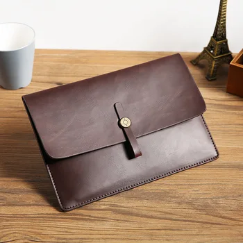 

012118 new hot man vintage envelope bag men day clutches bag