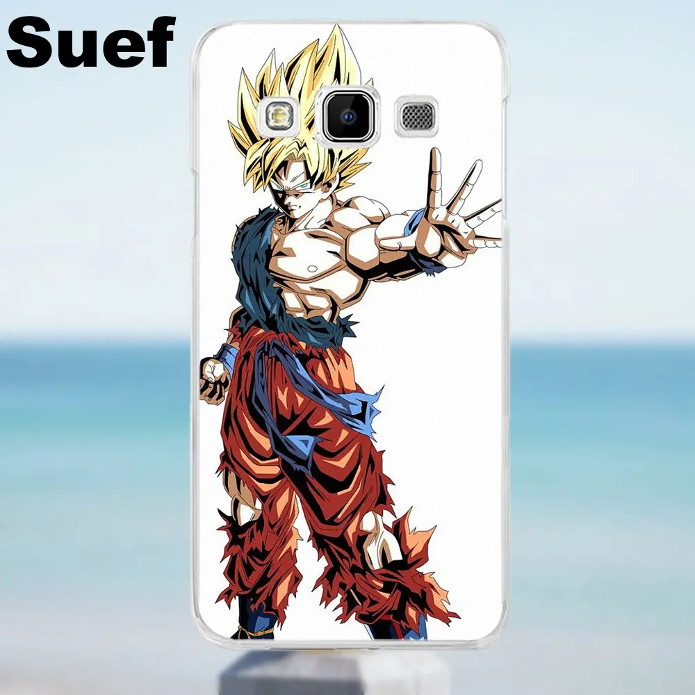 Suef Ball Z Goku Saiyan Dragon для Galaxy Alpha Core Prime Note 2 3 4 5 S3 S4 S5 S6 S7 S8 mini edge Plus Мягкий Модный