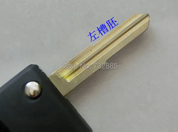 3 Button Left Blade Mitsubishi Exceed Modified  Flip Remote Key Shell (6).jpg