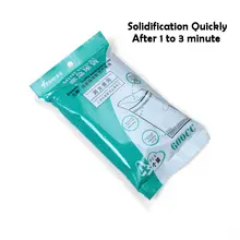 20 шт.(5 комплектов) X открытый автомобиль по болезни аварийной мочи рвотный пакет портативный мобильный туалеты выживания ES1190