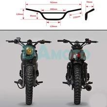 Ретро модификация мотоцикла для укрепления перекладины направления кран руль 22 мм для CG трекер внедорожного рулевого управления