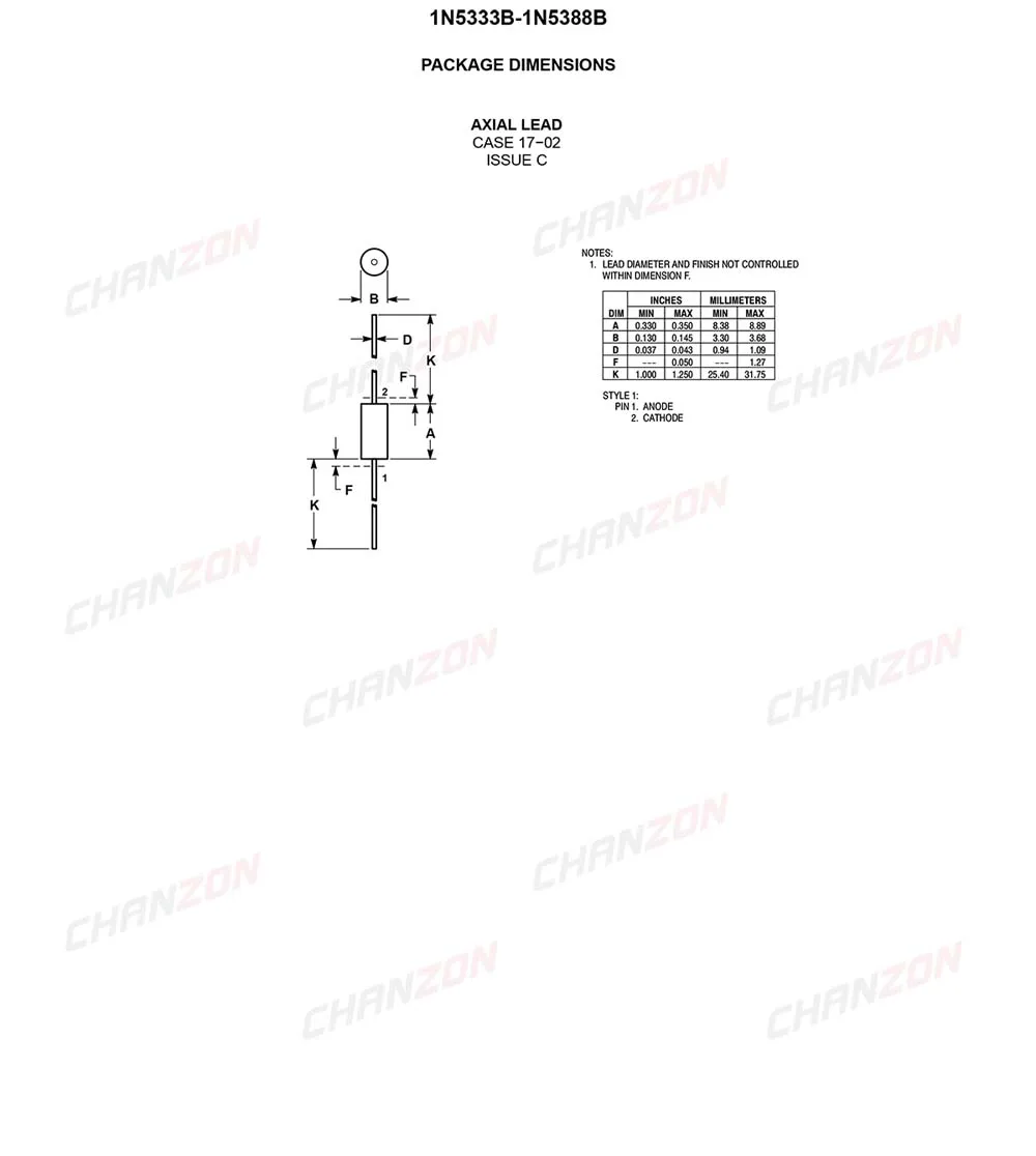 1N5338B CHANZON-8