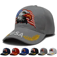 Летняя шляпа американский флаг США орел бейсбольная шляпа для женщин мужчин Регулируемая дышащая быстросохнущая Snapback повседневные кепки
