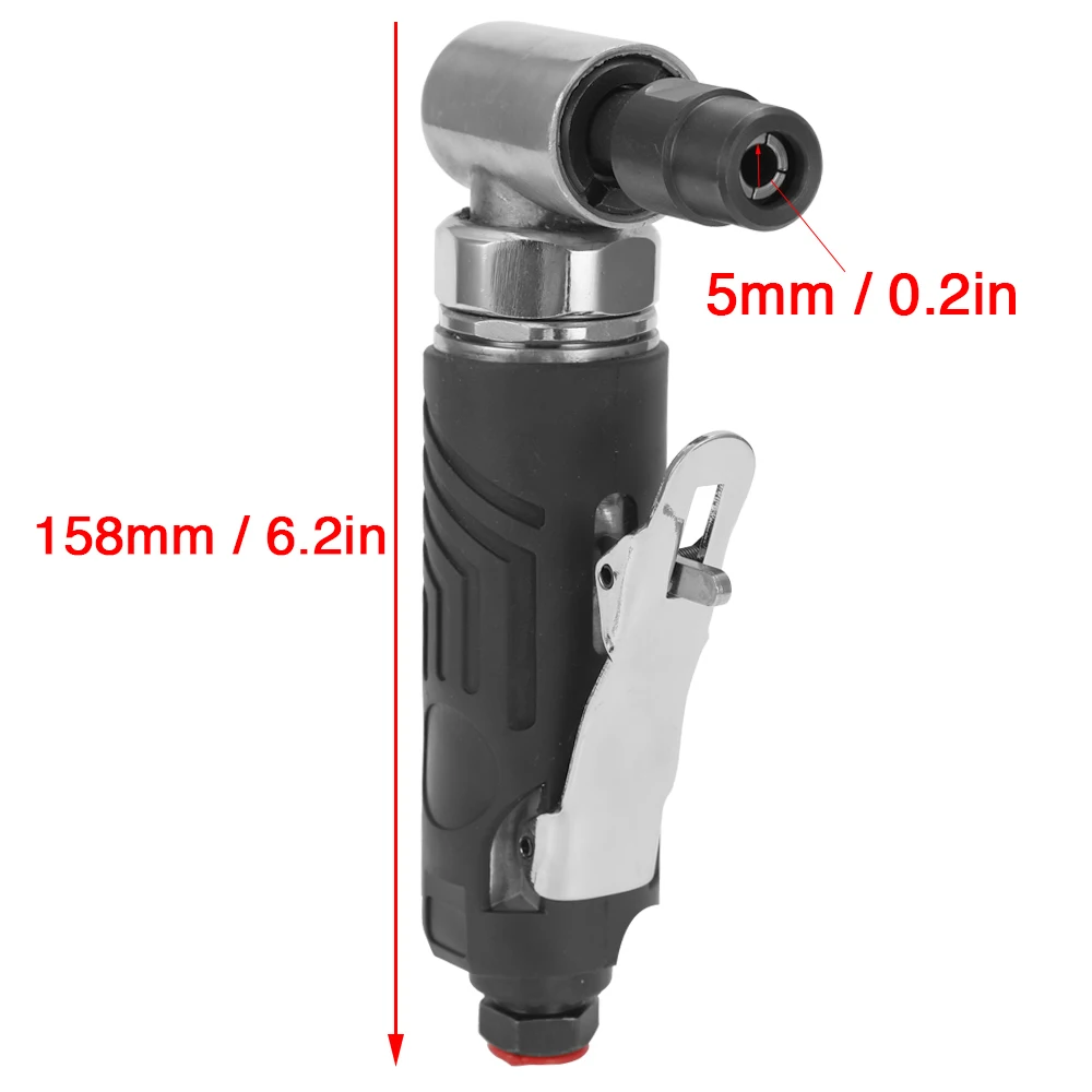 AG-315 профессиональный ручной пневматический шлифовальный инструмент для воздуха, газовый полировальный станок с углом 90 градусов, легкий