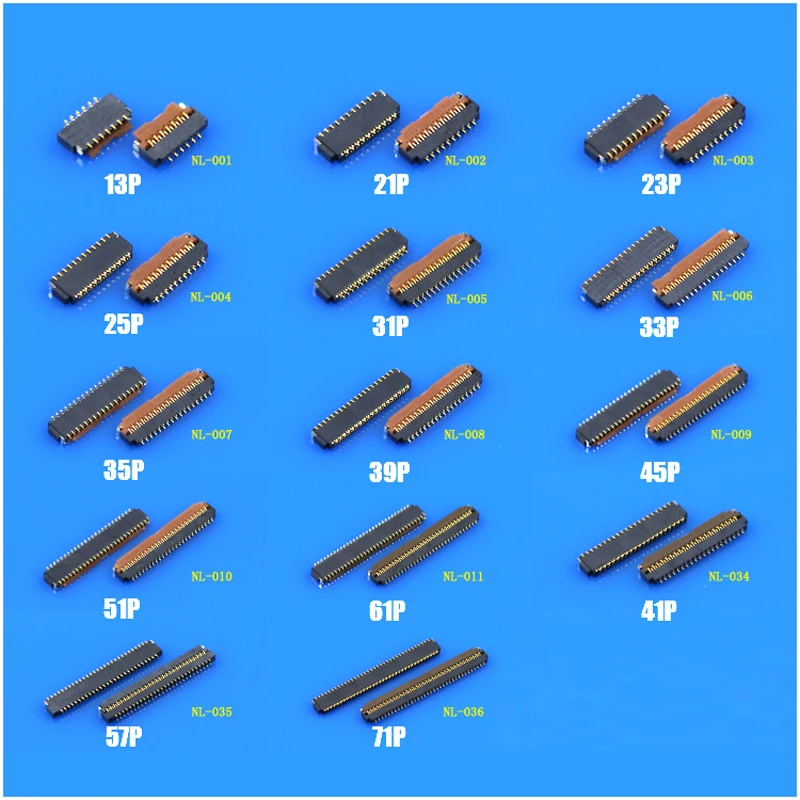 14 моделей 13p 71p 61pin 51p ЖК FPC Разъем для Motorola Droid Turbo XT1254 дисплей PCB порт универсальный