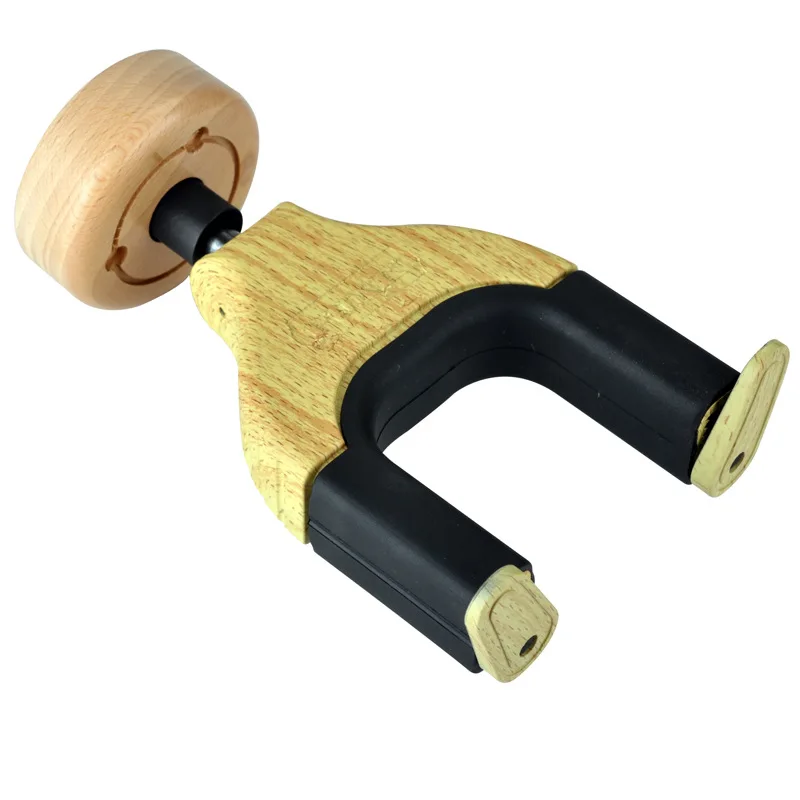 Guitar wood short hook (log color)01