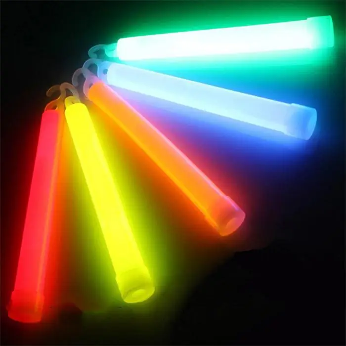 1 шт./лот светильник-палочка светящаяся палочка для вечерние танцевальных клубов рождественские светящиеся игрушки смешанные цвета химическая светящаяся палочка