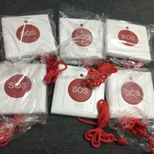 10 шт. автоматический сброс SOS/вызов Тяговая кнопка аварийной помощи для пожилых людей/пациента использования дома/больницы/дома для ухода/гостиницы/офиса