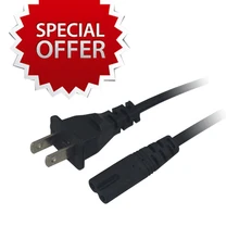 Свяжитесь с нами для xbox для PS3 тонкий 2-зубец Порты и разъёмы AC Мощность кабель Шнур штепсельная вилка американского стандарта для sony Playstion 2 консоли Питание для Playstion 3