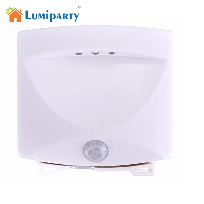 Мощный ночник Lumiparty 3 светодиода с датчиком движения для помещения и улицы|night