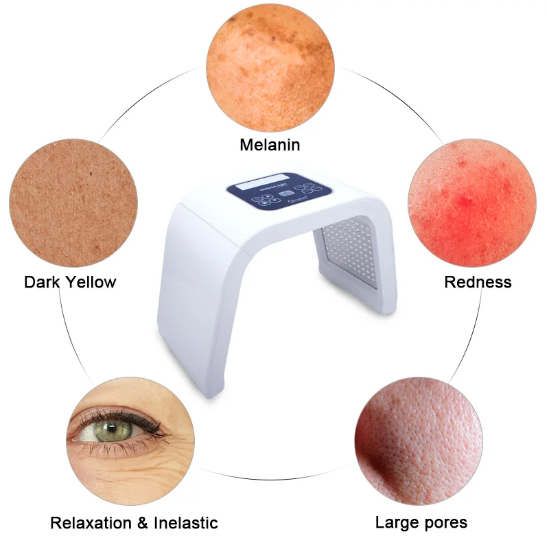  5 Color PDT LED Light Skin Care Rejuvenation Photon Machine For Skin Rejuvenation Acne Remover Anti - 32999503329
