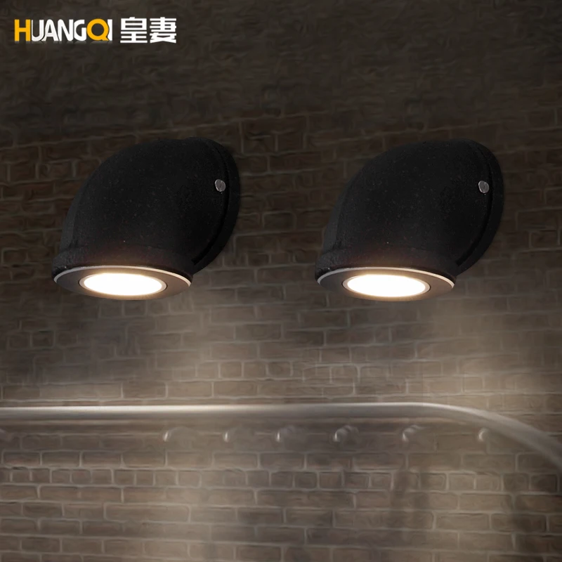 

of loft bar restaurant personality retro American country water aisle industrial wind wall lamp