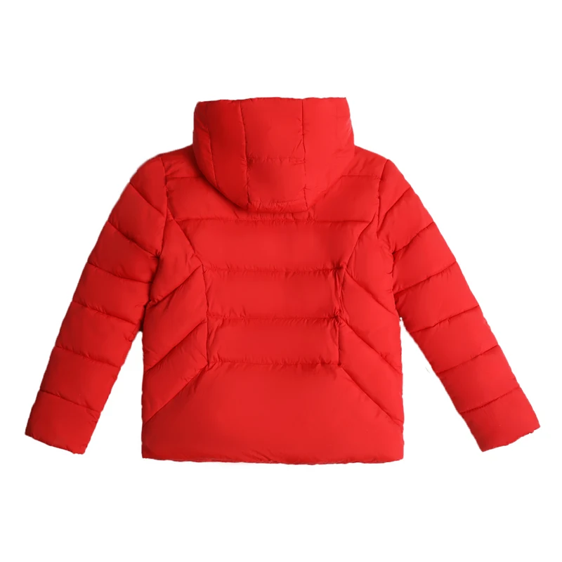 Women Winter Autumn Casual Jacket Black Red Stand Collar Padded Outwear Female Coat Short Parka Casaco Feminino