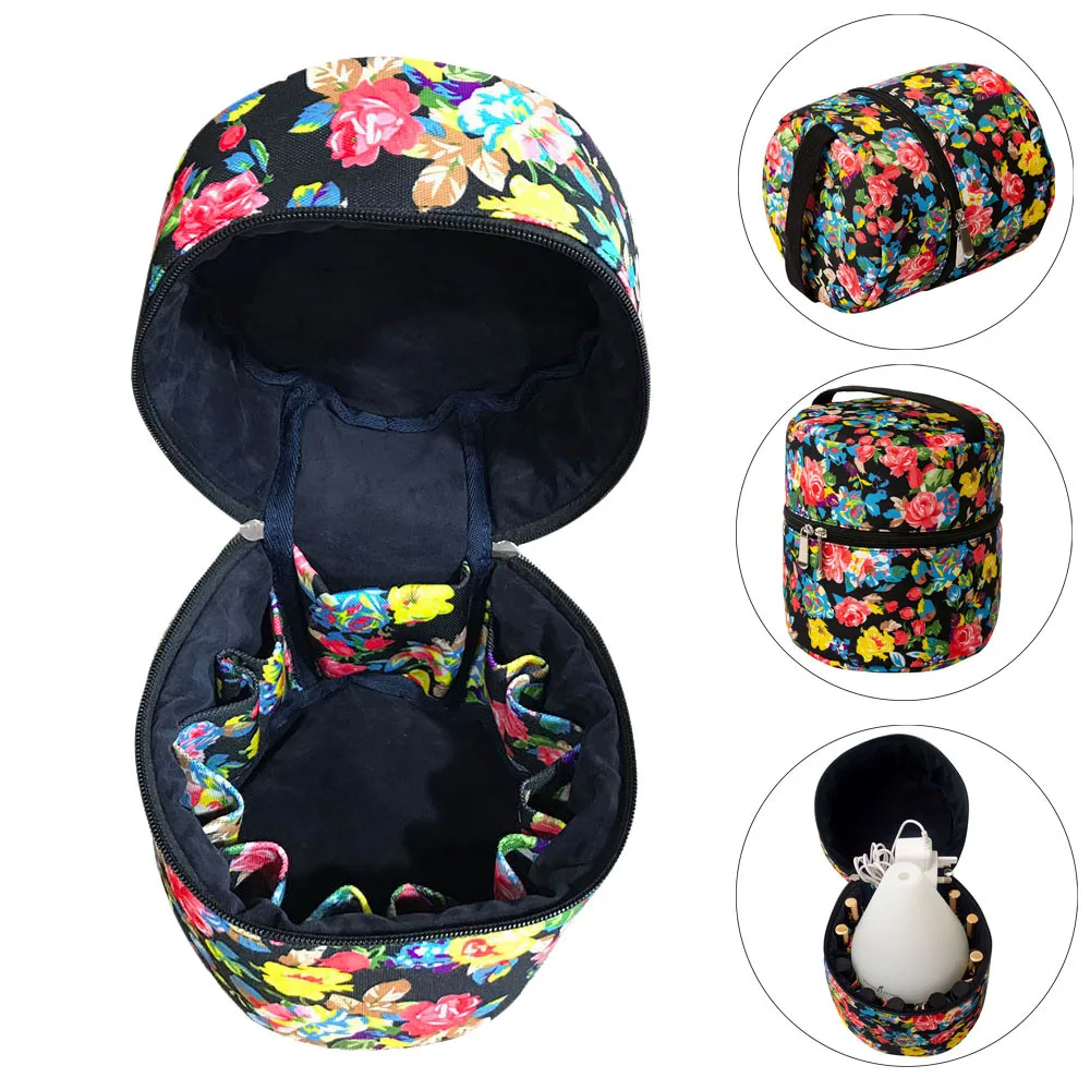 

1pc Essential Oil Case Storage Bag Fit 10 Roller Bottles 1 humidifier Essential Oil Diffuser Carrying Case Tote Aromatherapy Bag