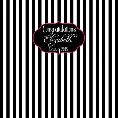 us 26 01 15 off custom congratulations black and white striped backgrounds high quality computer print party backdrops in background from consumer black and white striped background