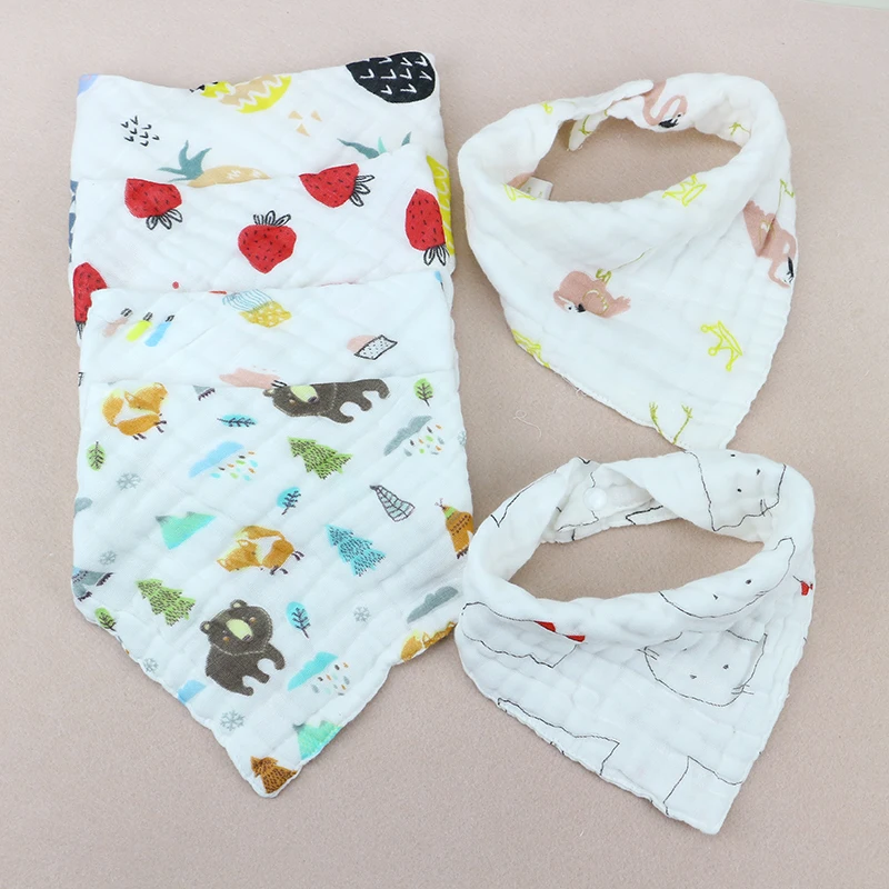 MMKIDS/Новые Мягкие хлопковые слюнявчики бандана для малышей шарф девочек