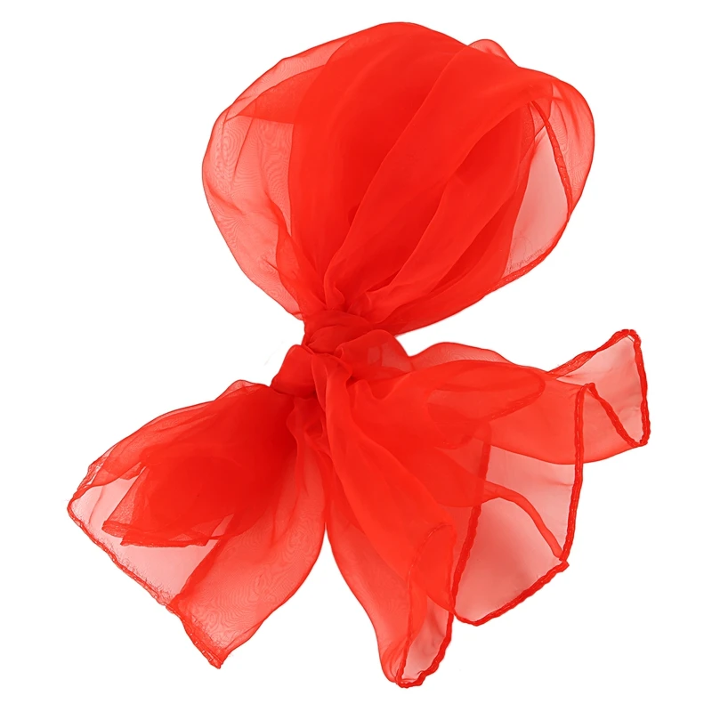

Lovely Fashion Plain Square Chiffon neck Scarf Head Scarves 70 cm x 70cm
