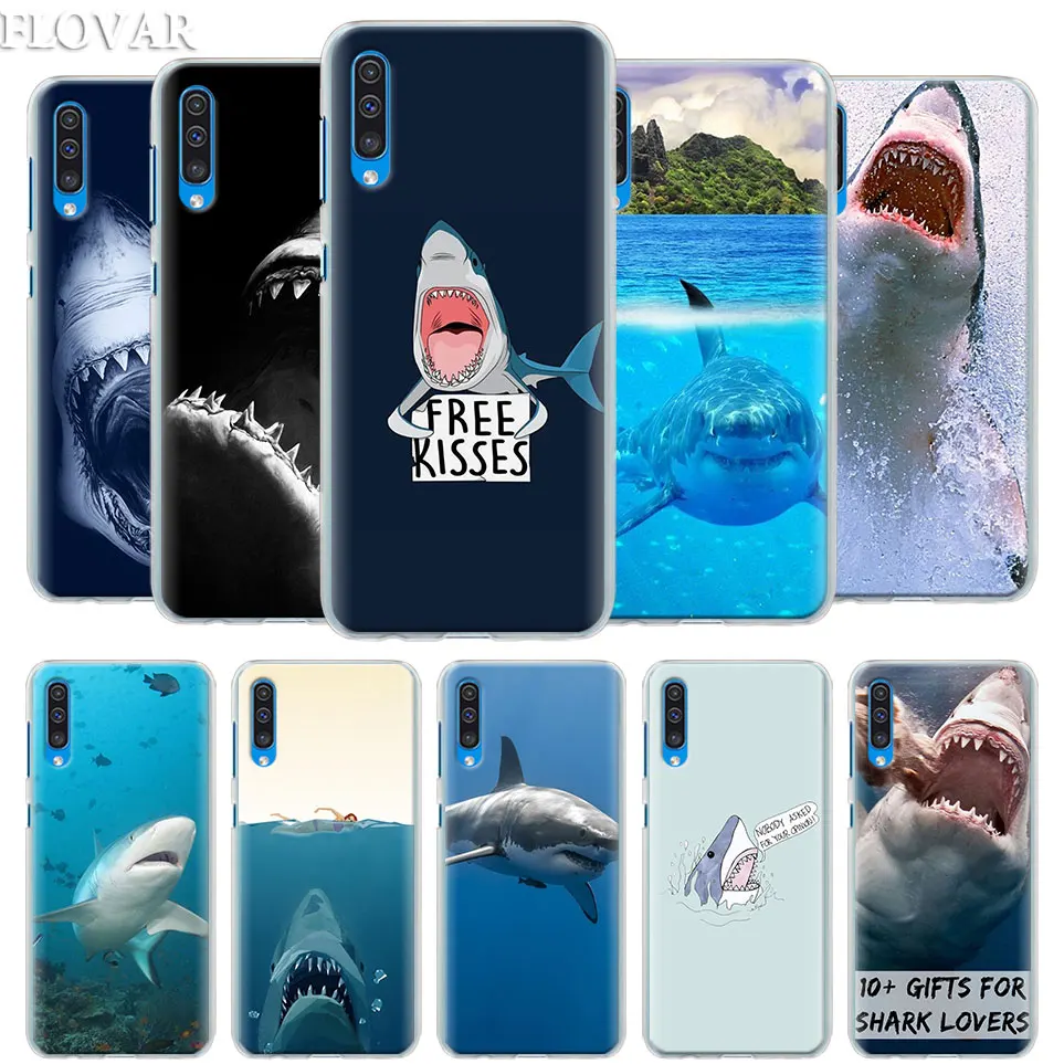 

Ocean Whale Sharks fish Case Cover for Samsung Galaxy A30 A40 A50 A70 A6 A8 Plus A7 A9 2018 M30 Phone Case Coque