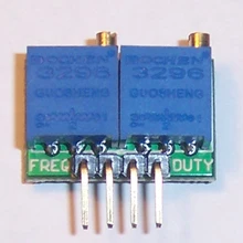 Рабочий цикл KWX02 источника сигнала квадратной волны можно отрегулировать от 0,1 Гц до 34 кГц