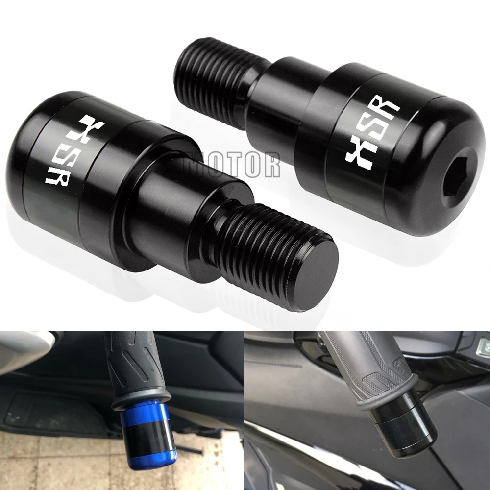 

For Yamaha XSR700/XSR900 2016 XSR 700/900 Motorcycle Accessories CNC Handlebar Handle Bar Ends Hand Grips End Caps Protection