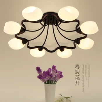 

2019 New Modern Led Ceiling Lights Glass Lampshade Ceiling Lamp For Bedroom Living Room Home Lighting Fixtures Lamparas de techo