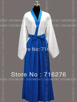 

Custom Made Sliver Soul Cosplay Shimura Shinpachi Kimono Costume,Any size