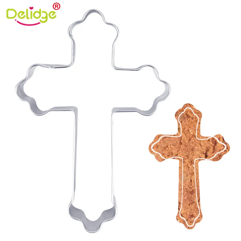

Delidge 1pc Stainless Steel Halloween Cross Cookie Cutter 3D Cake Biscuit Baking Mould Fondant Decorating Tools Dropshipping