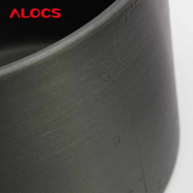 Alocs RT02 походная кухонная посуда 10.5L походная посуда Сверхлегкая Портативная Кемпинг, барбекю посуда для пикника горшок