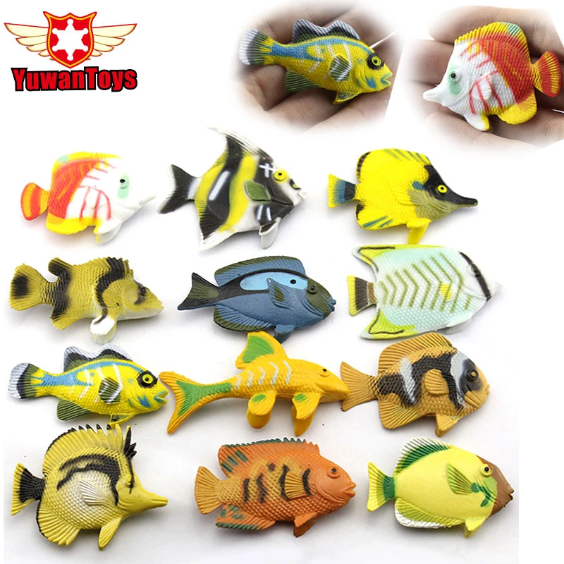 small plastic fish toys
