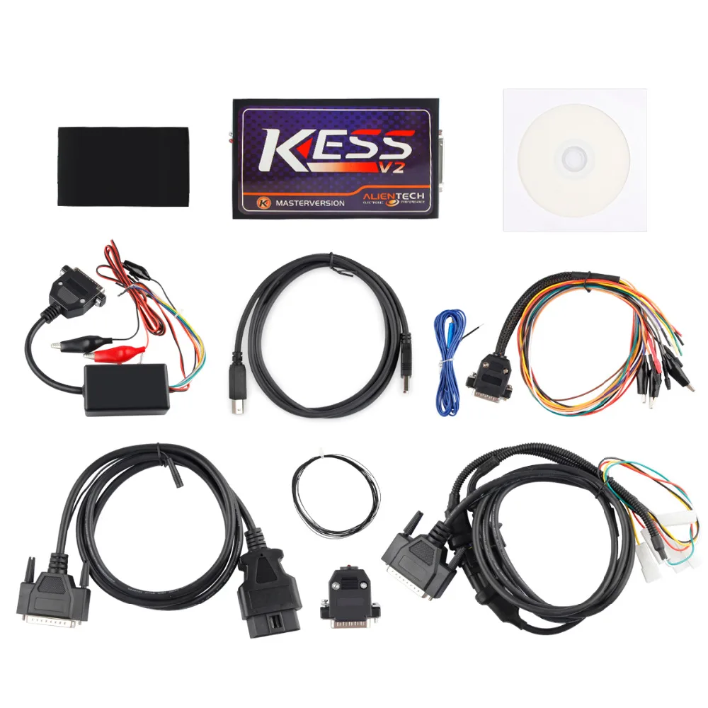 Kess V2 V2.3 5 017 OBD2 менеджер Тюнинг Комплект мастер Ver + KTAG V6.070 ЭБУ программирования
