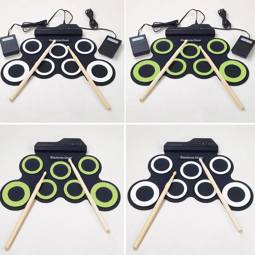 

Roll Up Electronic Drum Portable Silicon Drum